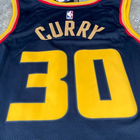 Nike Stephen Curry Golden State Warriors 24/25 City Edition Jersey Size XL Men - Picture 4 of 8